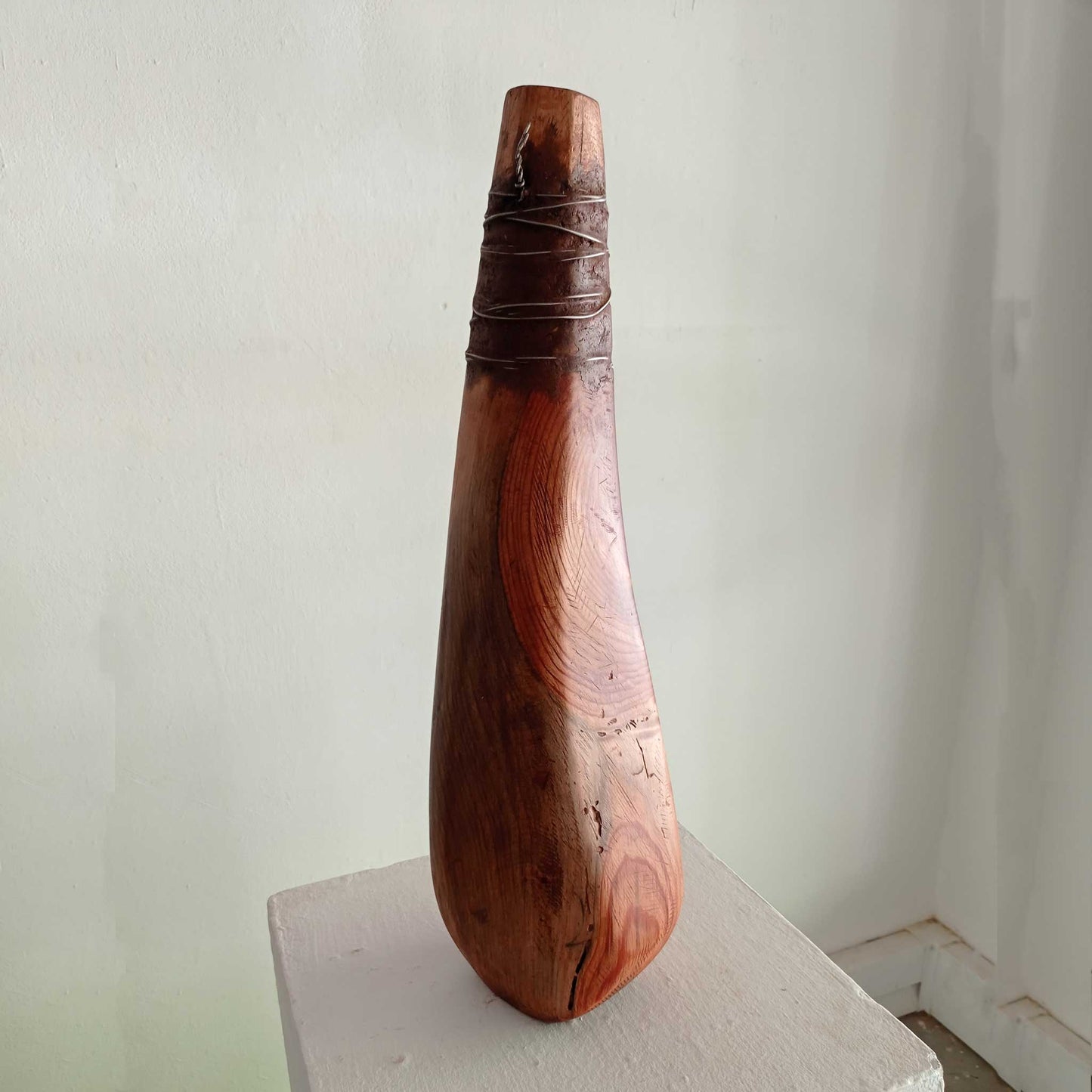 Firewood Calabash Sculpture | Masai Milk Calabash | africanarthub