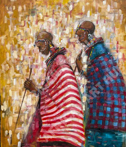 Solemn Masai Women