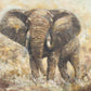 Elephant painting by John Mubiru