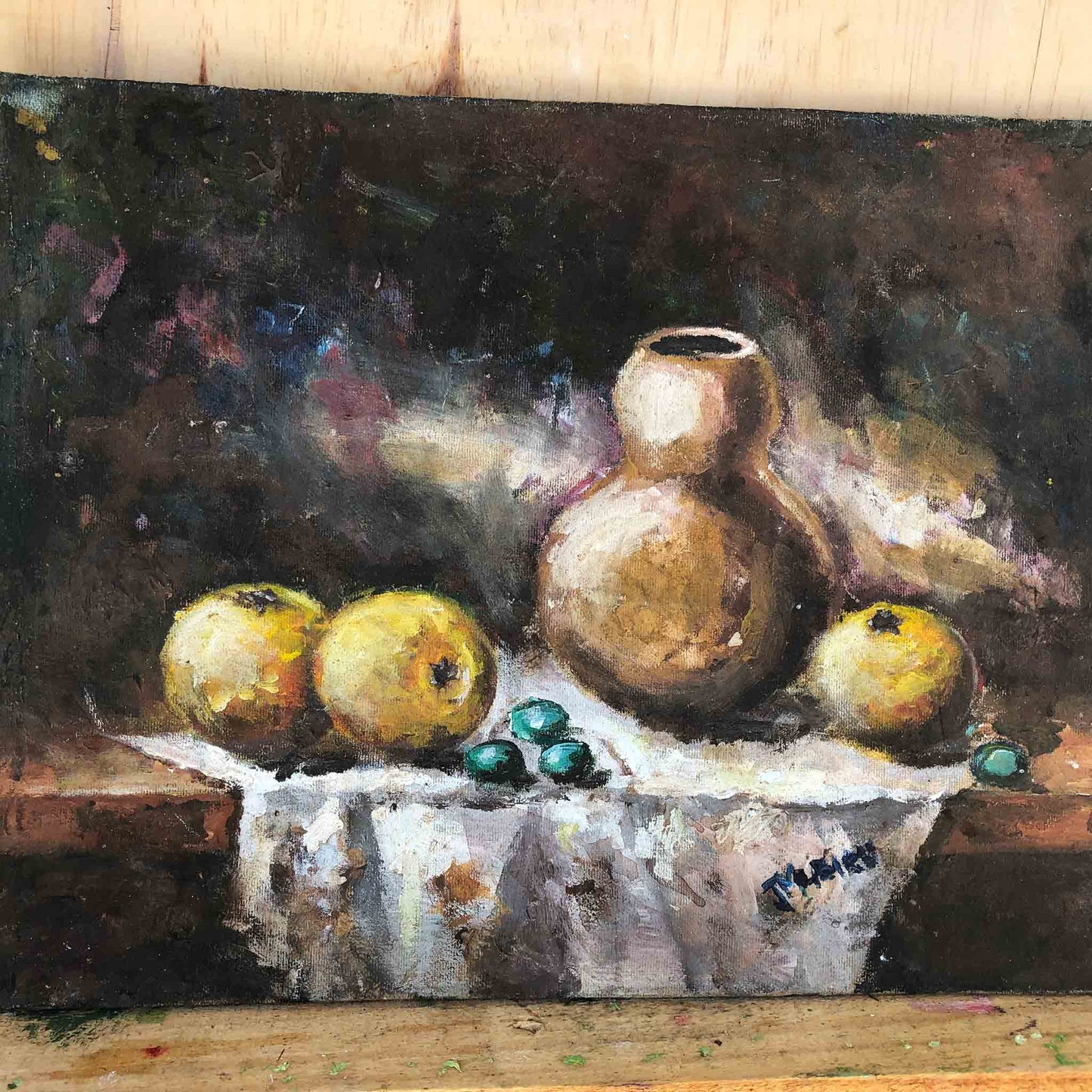 African still life painting